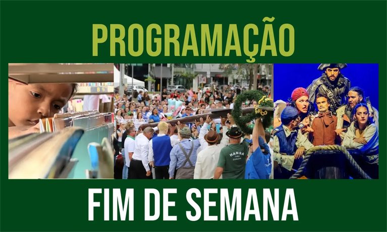 Confira a agenda de fim de semana em Jaraguá do Sul – 23 a 25/10